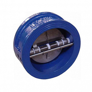 Клапан обратный двустворчатый м/ф Dendor Ду100